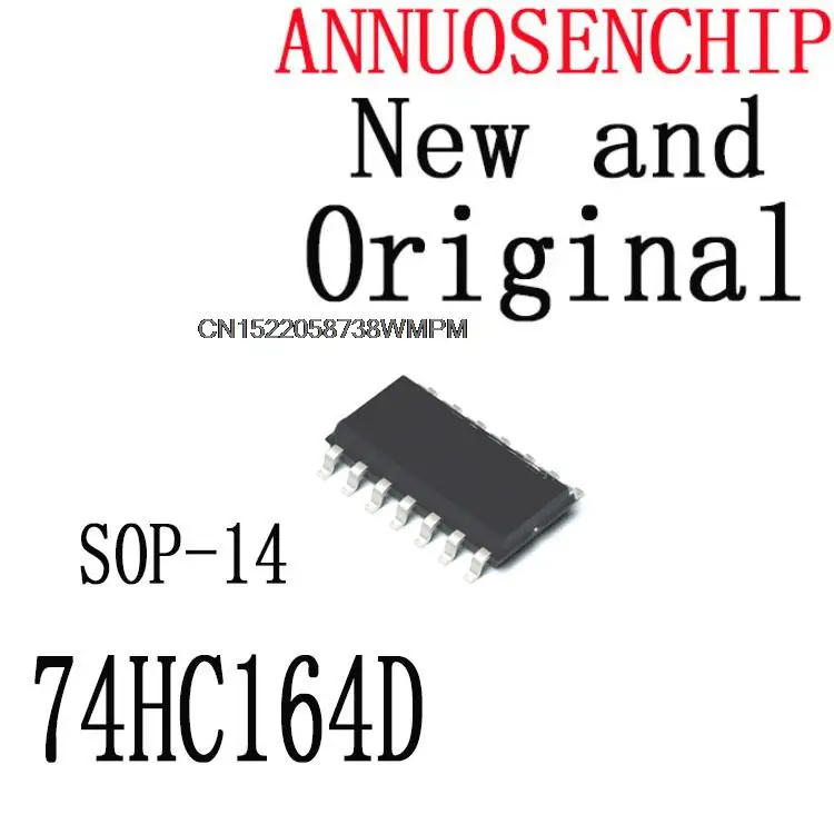200PCS 74HC164 SN74HC164D  SOP-14 74HC164D