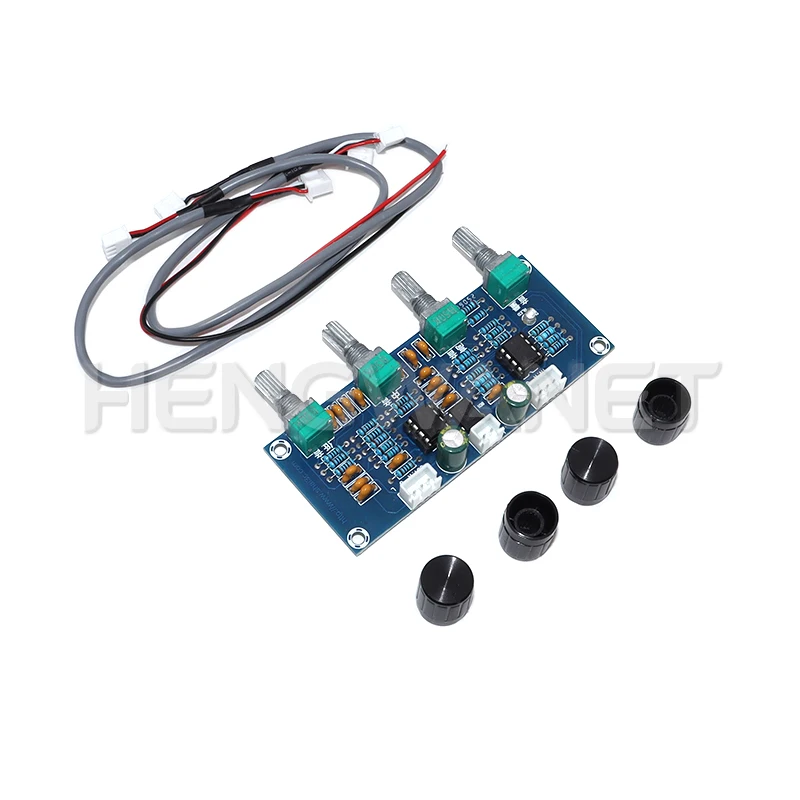 XH-A901 NE5532 Tone Board Preamp Pre-Amp With Treble Bass Volume Adjustment Pre-Amplifier Tone Controller For Amplifier Board
