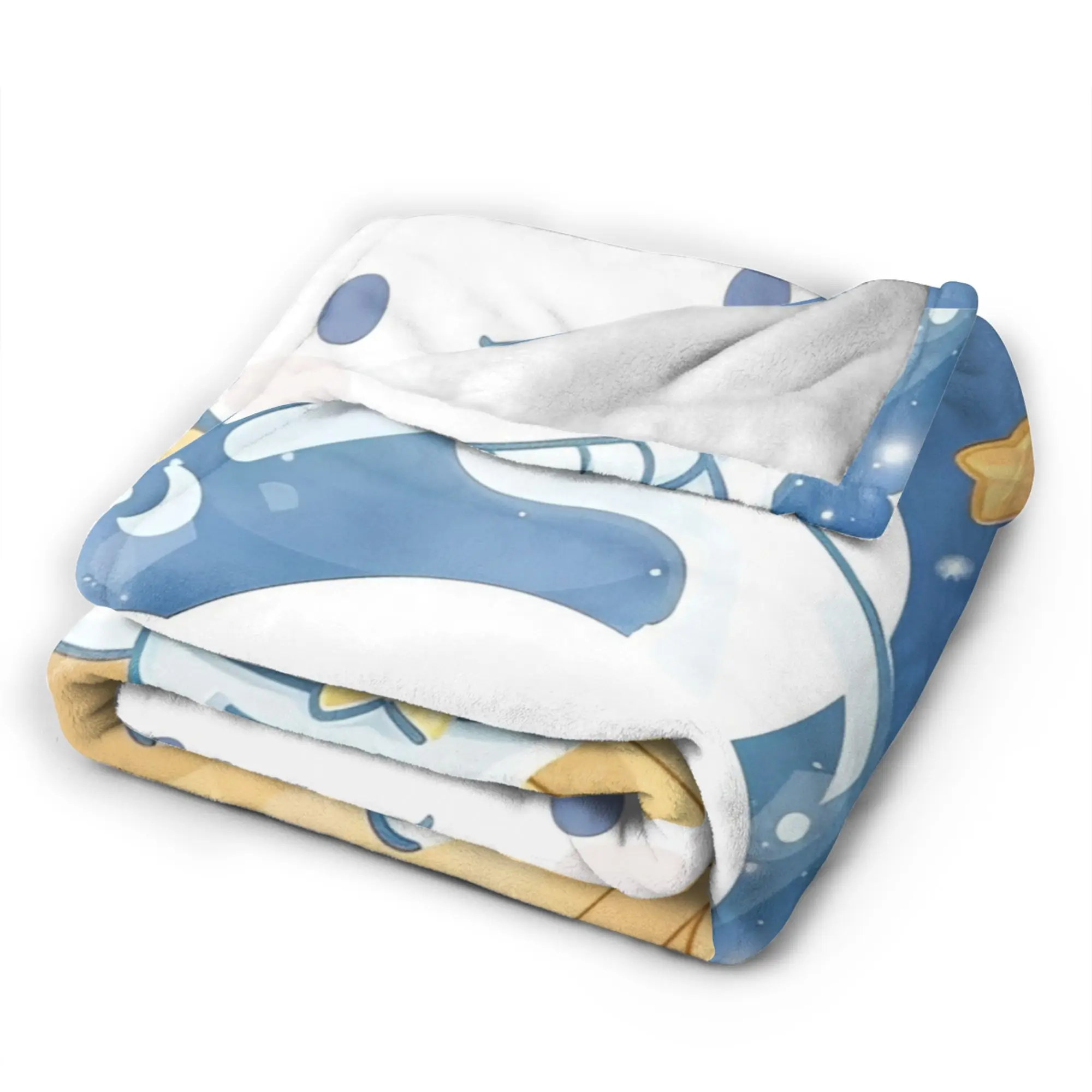 سينامورول Kawaii الكرتون بطانية مريحة لينة رمي البطانيات للسرير 50x60 بوصة متعددة الحجم الفراش يلقي #4