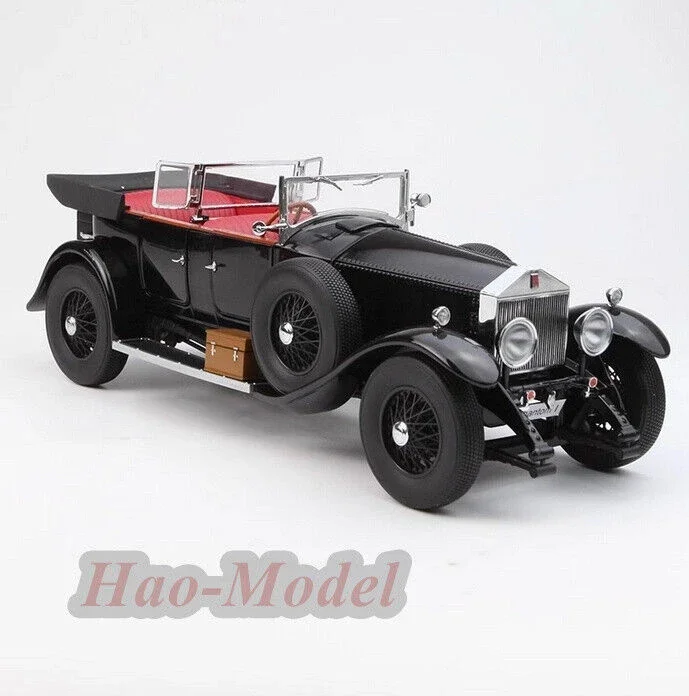 Kyosho 1:18 para rollsroyce phantom modelo de carro vintage liga de metal brinquedos de simulação meninos presentes de aniversário hobby exibição coleção