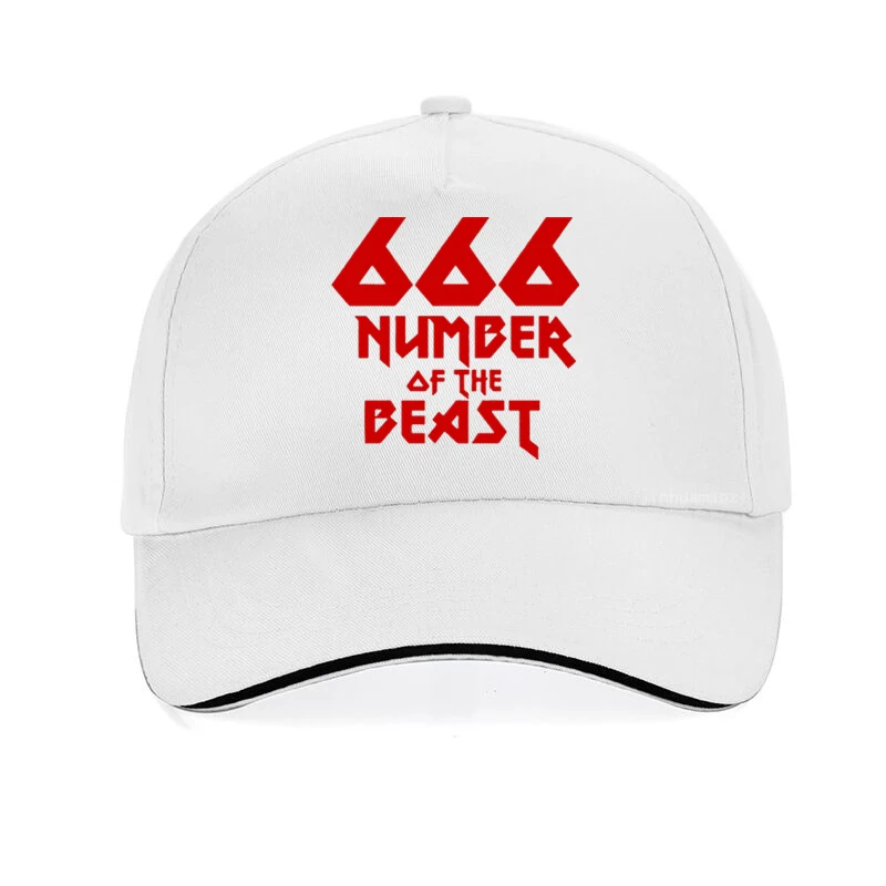 

Summer baseball Cap Sun Visor Satanic Metal rock 666 Hip Hop Black Cat Peaked Hats