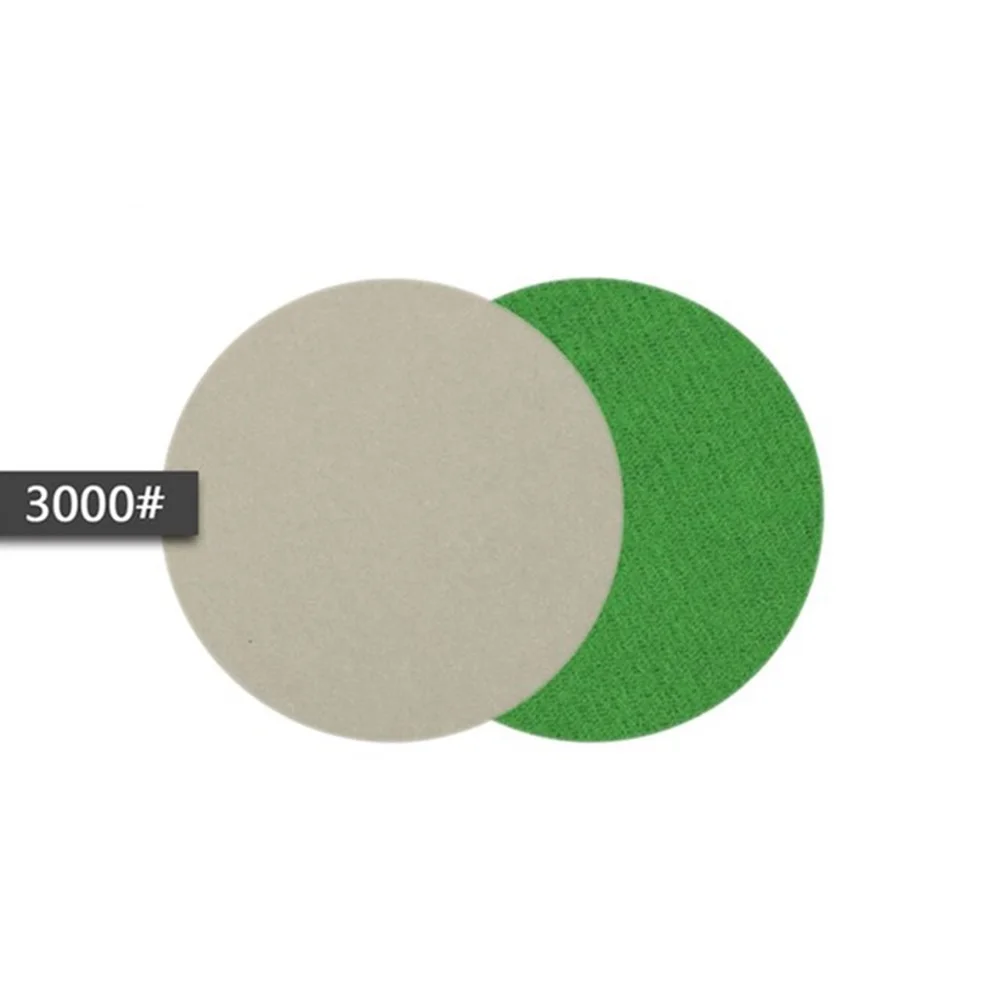 25pcs 75mm Sandpaper Sanding Disc Hook Loop Polishing Wheel Wet Dry Sanding Paper Abrasive Tools 1500 2000 2500 3000 4000 Grit