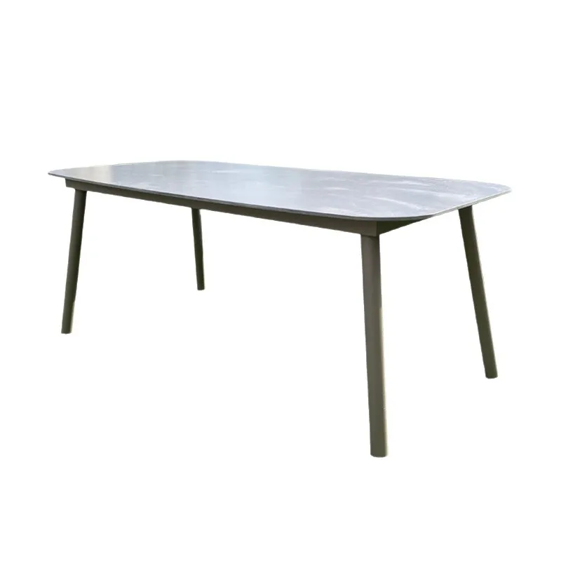 

Outdoor tables and chairs courtyard garden leisure drawstring chair Nordic sun room villa open-air European outdoor tables