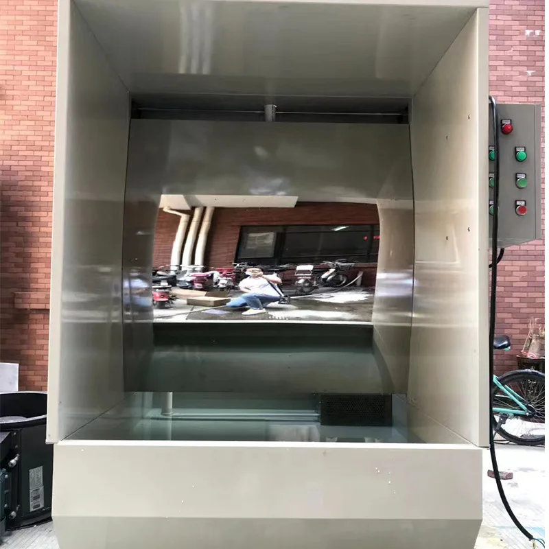 Small paint spray cabinet Water circulation paint mist purification dust removal cabinet Spray room Water curtain cabinet