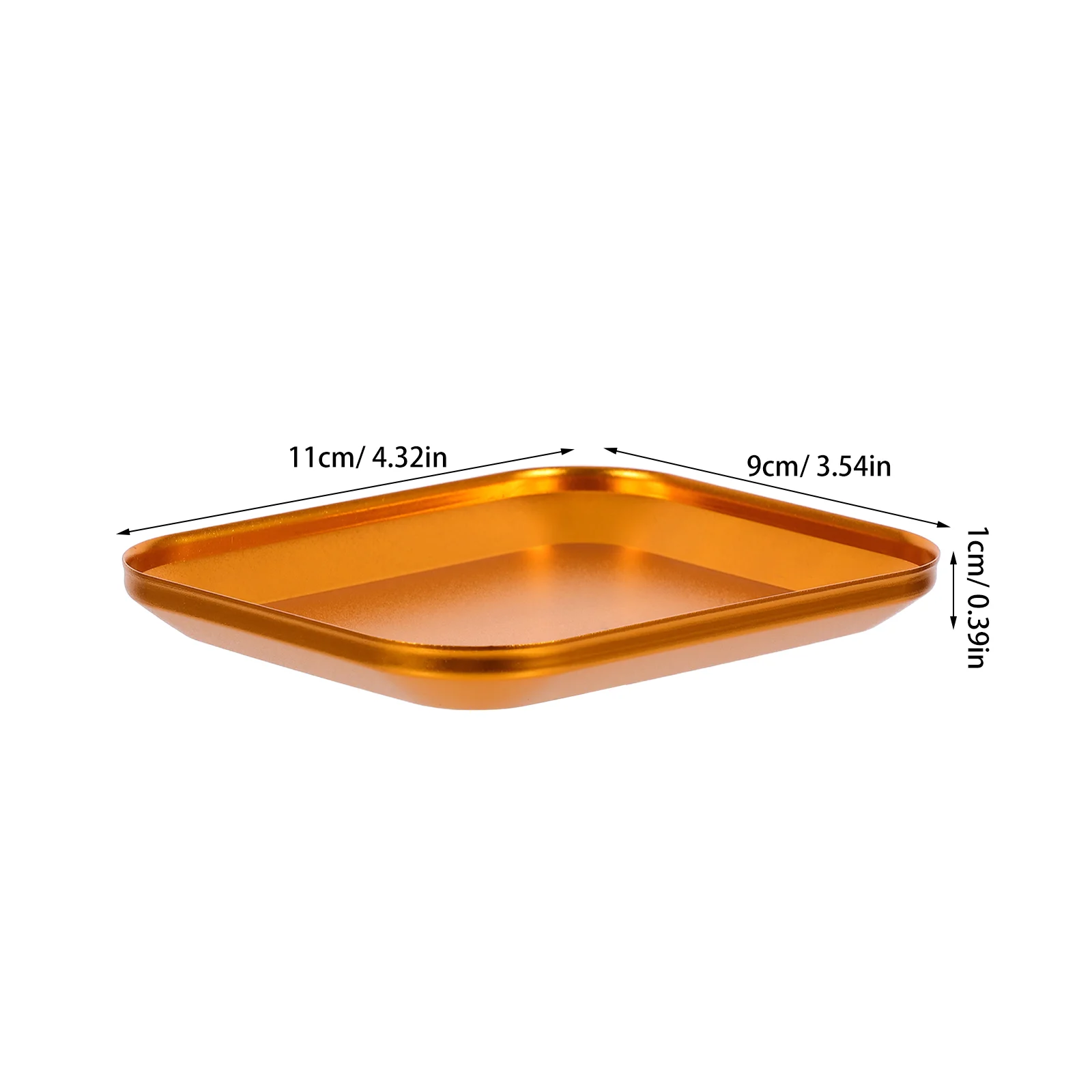 Vassoio magnetico per viti Stoccaggio di utensili automobilistici Parti quadrate Strumenti Vassoi metallici Meccanici Regali Bulloni Dadi Ciotole