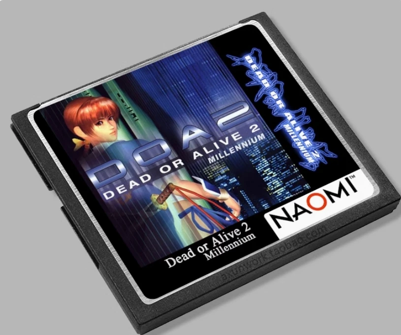 

"Dead or Alive 2 Millennium" arcade NAOMI CF card