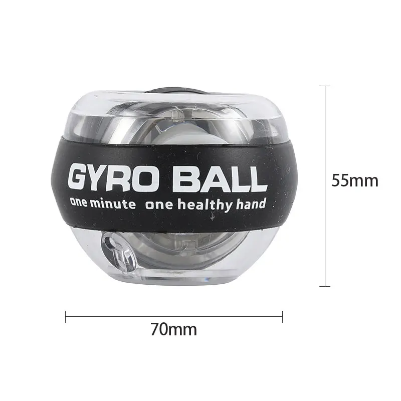 كرة معصم قوية جيروسكوبية LED من Xiaomi، كرة جيروسكوبية ذاتية البدء، كرة جيروسكوبية، ذراع اليد، مدرب قوة العضلات