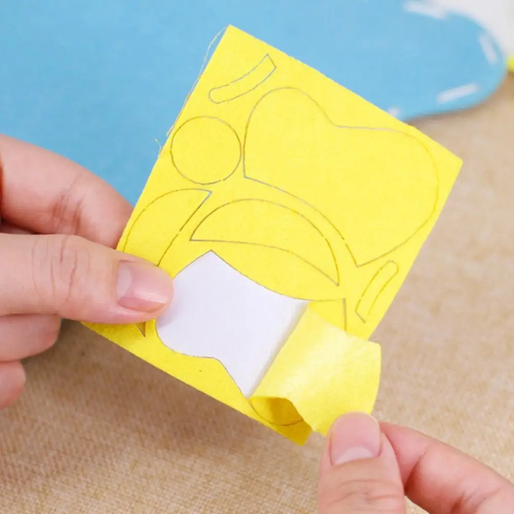 Cartoon niet-geweven handpoppen nylon dier kleuterschool leermiddelen plastic leermiddelen doe-het-zelf ambachten speelgoed verjaardag