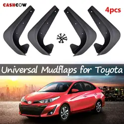 Universal Mudflaps Mud Flaps Flap Splash Guards Mudguards For Toyota Auris Avensis Aygo Camry CH-R Corolla IQ Picnic RAV4 Yaris