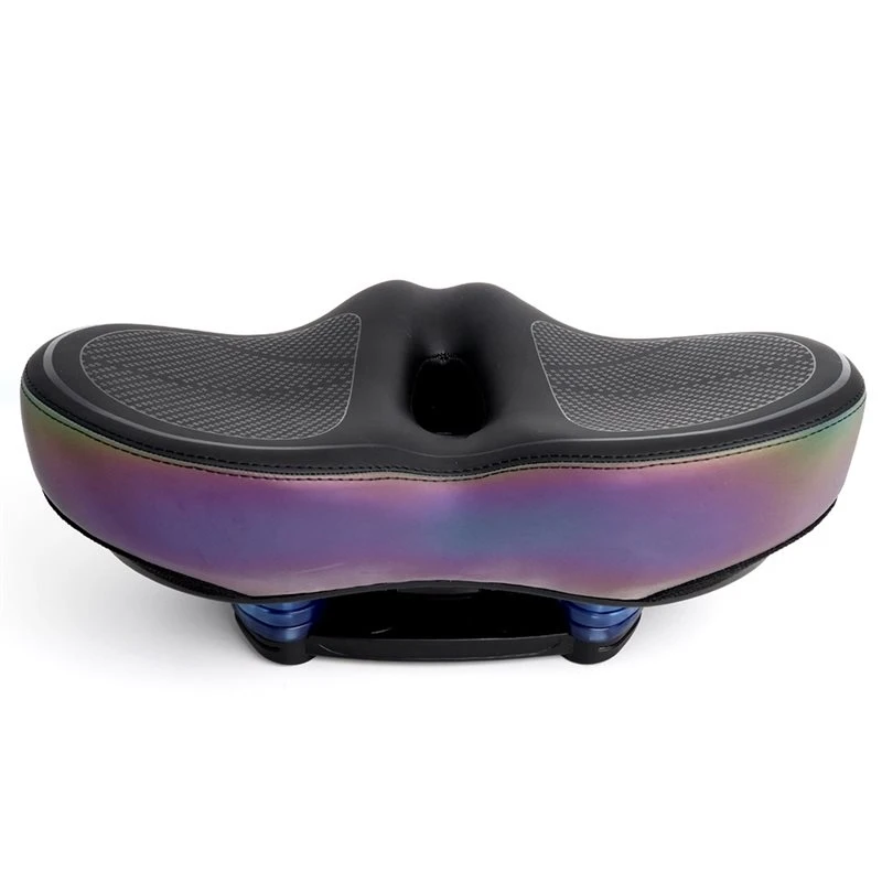 

ABYM Bike Seat Wide Bicycle Saddle For Exercise Bike Road Bike Stationary Bike Extra Soft Padded Replacement Cushion B