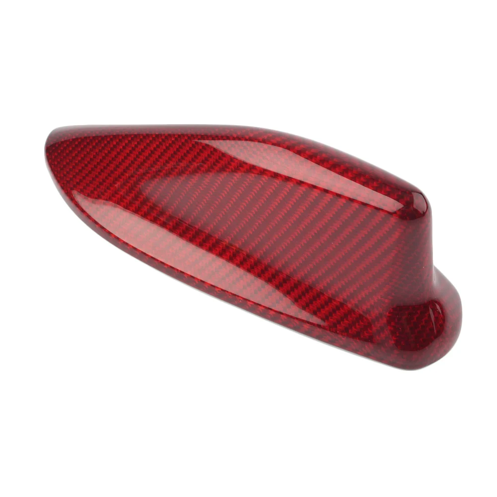 Carbon Fiber Car Styling Shark Fin Antenna Cover Cap Trim For Toyota 86 56 For Subaru BRZ Red/Black