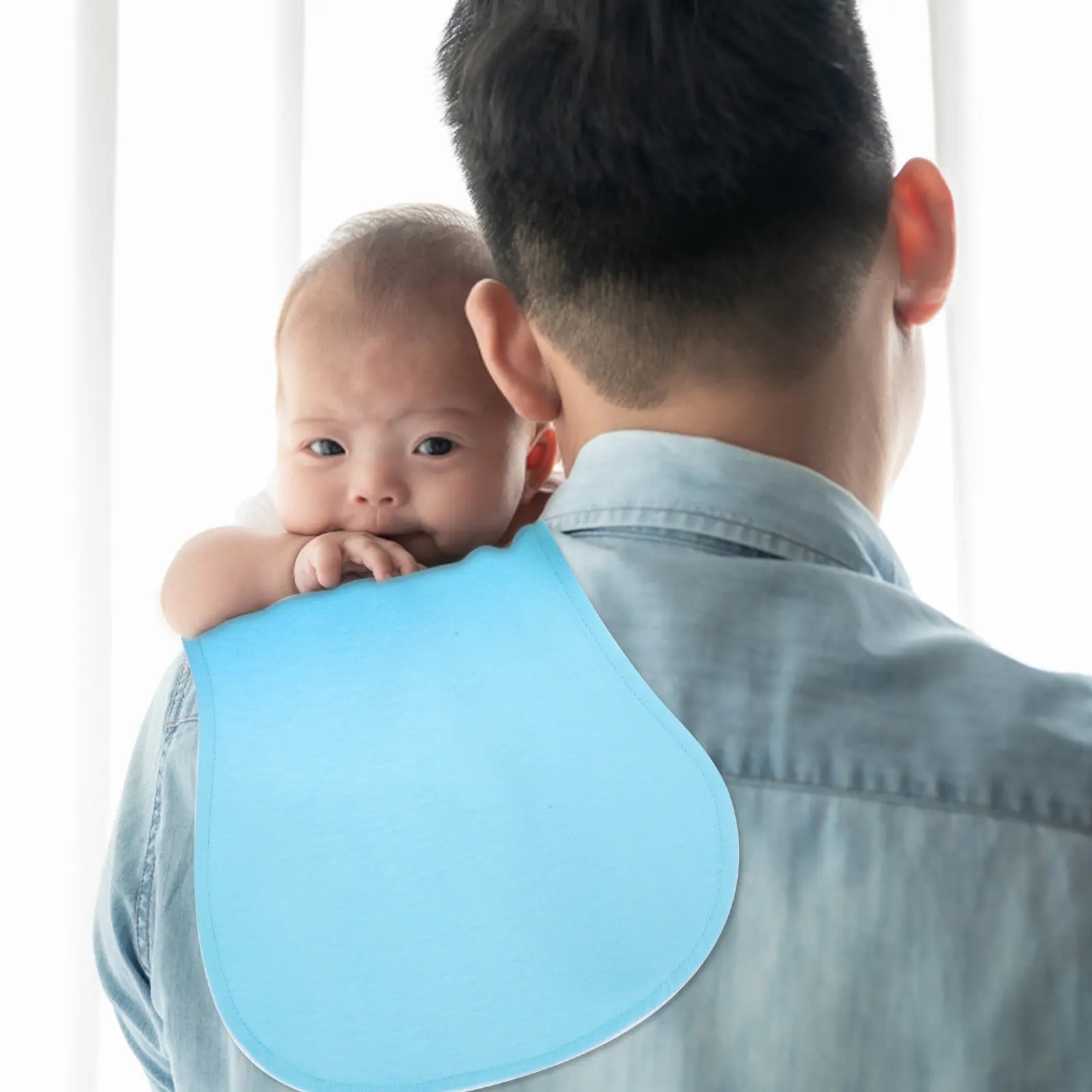 

4Pcs Baby Towels Anti spitting Burp Cloths Newborn Girl Towel Soft Toddler Washcloths Practical Gift
