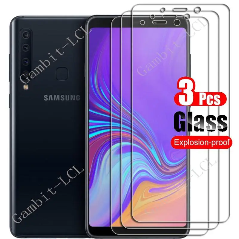 1-3PCS Tempered Glass For Samsung Galaxy A9 (2018) 6.3