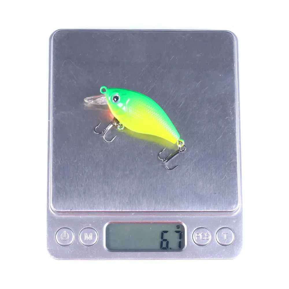 5 szt. Przynęty typu Crankbait na okonia, pstrąga, zestaw 4,4g 5cm sztuczne przynęty powierzchniowe, woblery typu Crank na szczupaka, przynęty Crankbaits do łowienia — zdjęcie 7