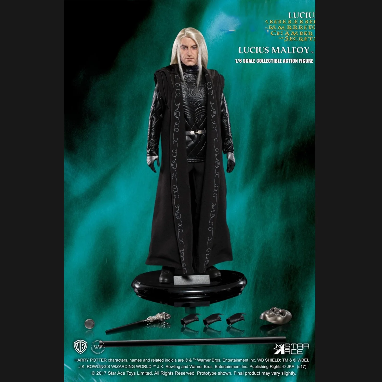 Original Star Ace Toys 1/6 SA0021 Lucius Malfoy Action Figure Model Toys 12 inch collectible scene ornament gift