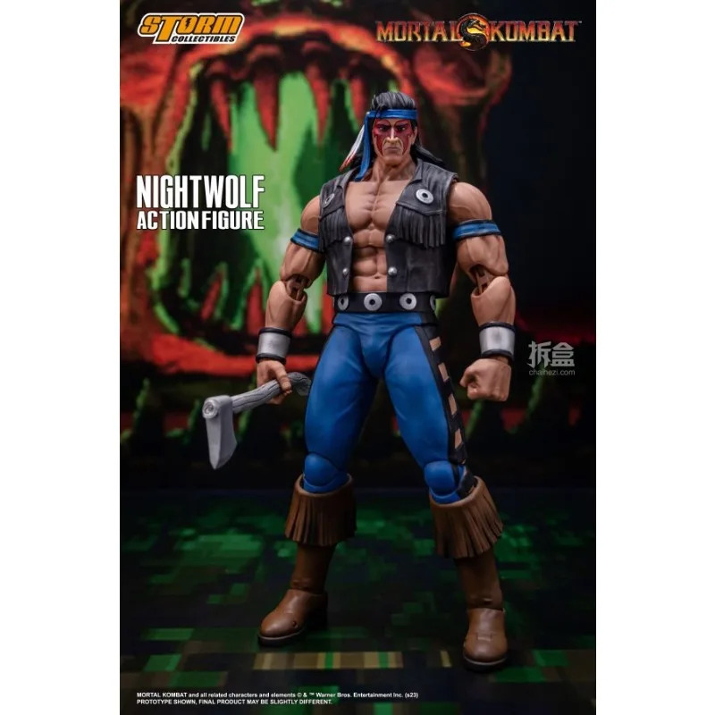 Authentieke Storm Collectibles Originele Mortal Kombat SHEEVA 1/12 Game Mobile Doll Model Handgemaakte Toy Boy Gift Collection op voorraad