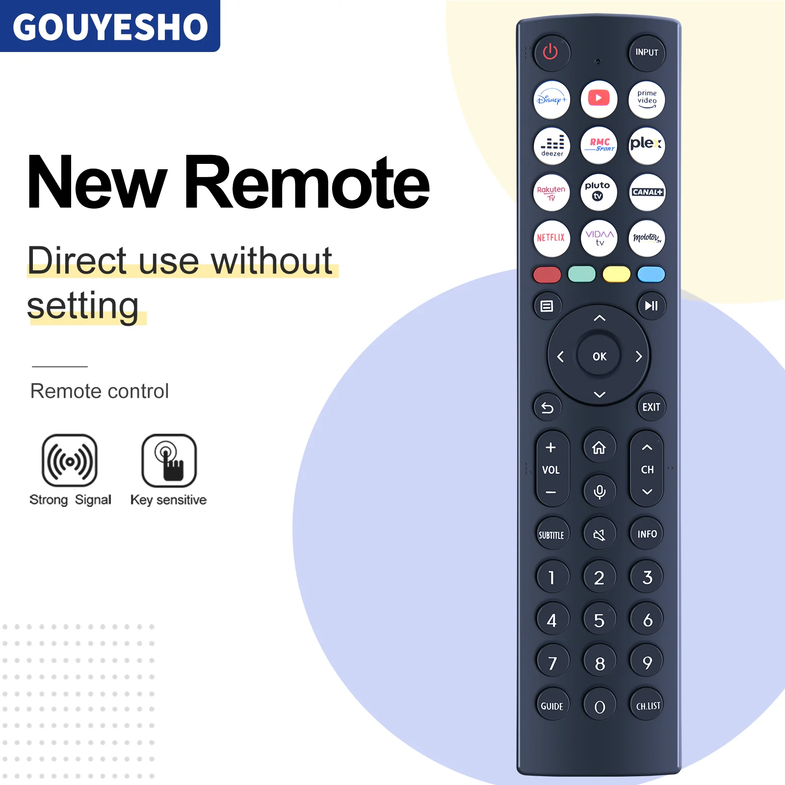 

New Voice Remote Control ERF2L36H (0022) for Hisense Smart TV