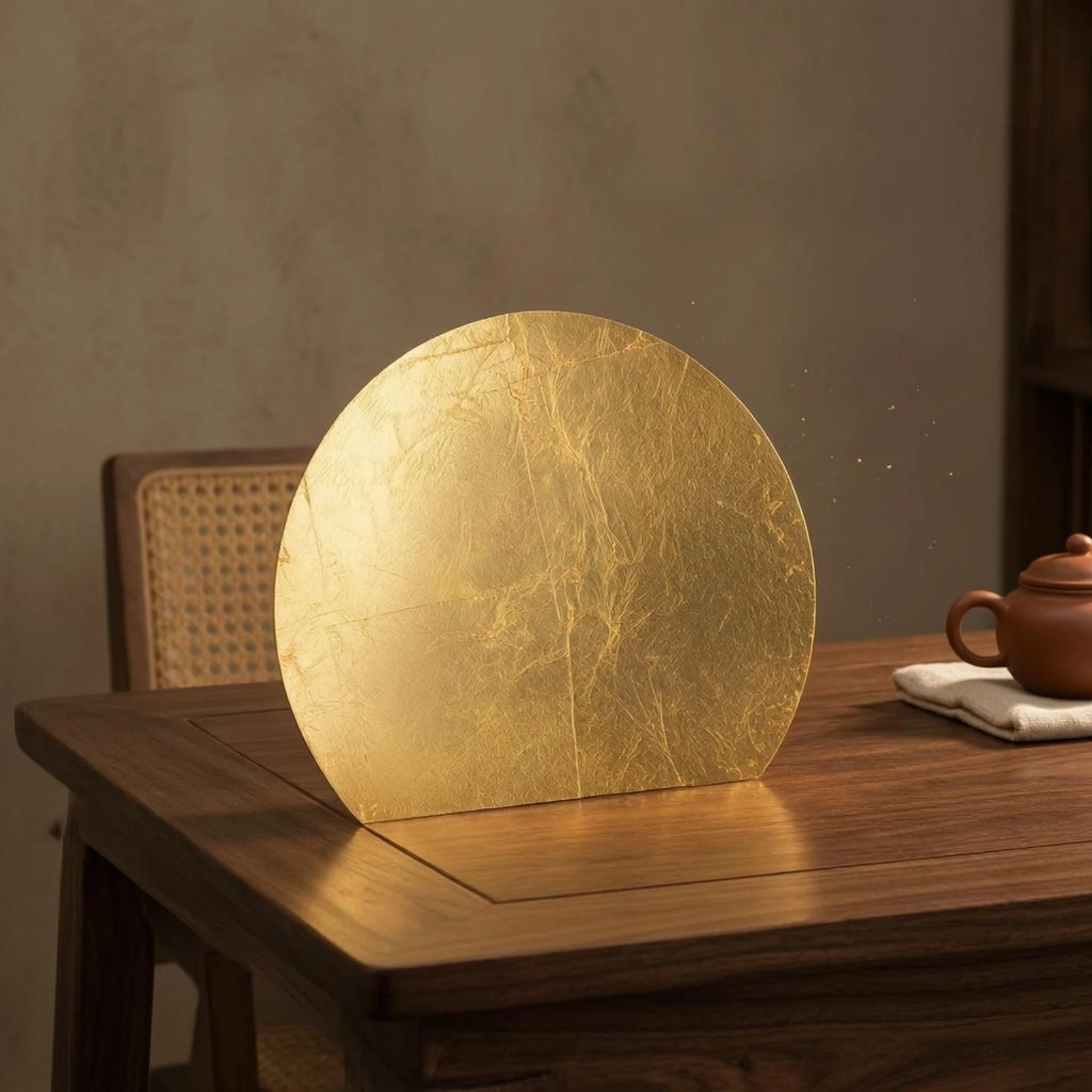 

Metal Decorative Backboard Large Round-Top Metal Board House Decoration