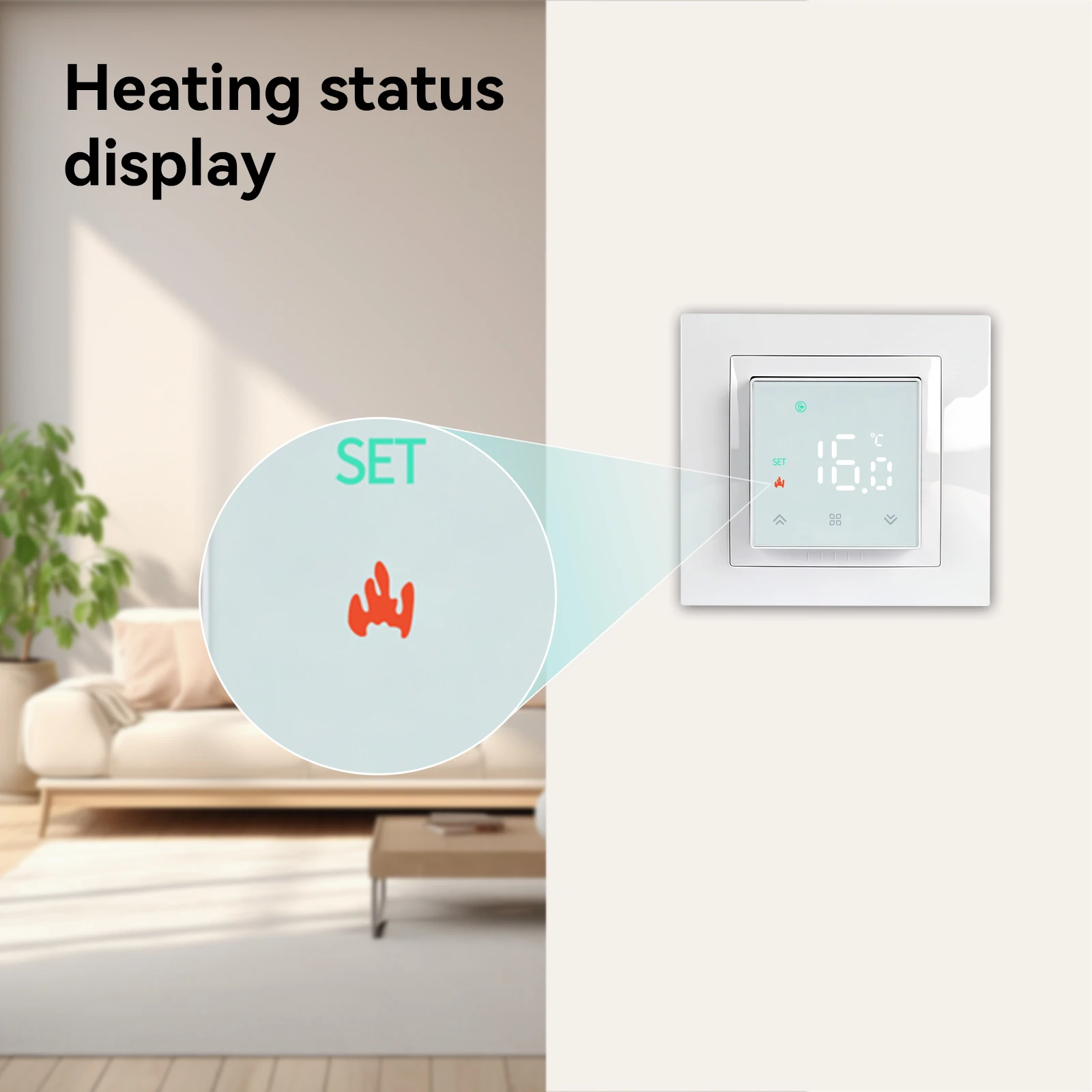 MincoHeat Tuya Smart Underfloor Heating Thermostat Programmable Thermoregulator Digital Home Heating Temperature Controller