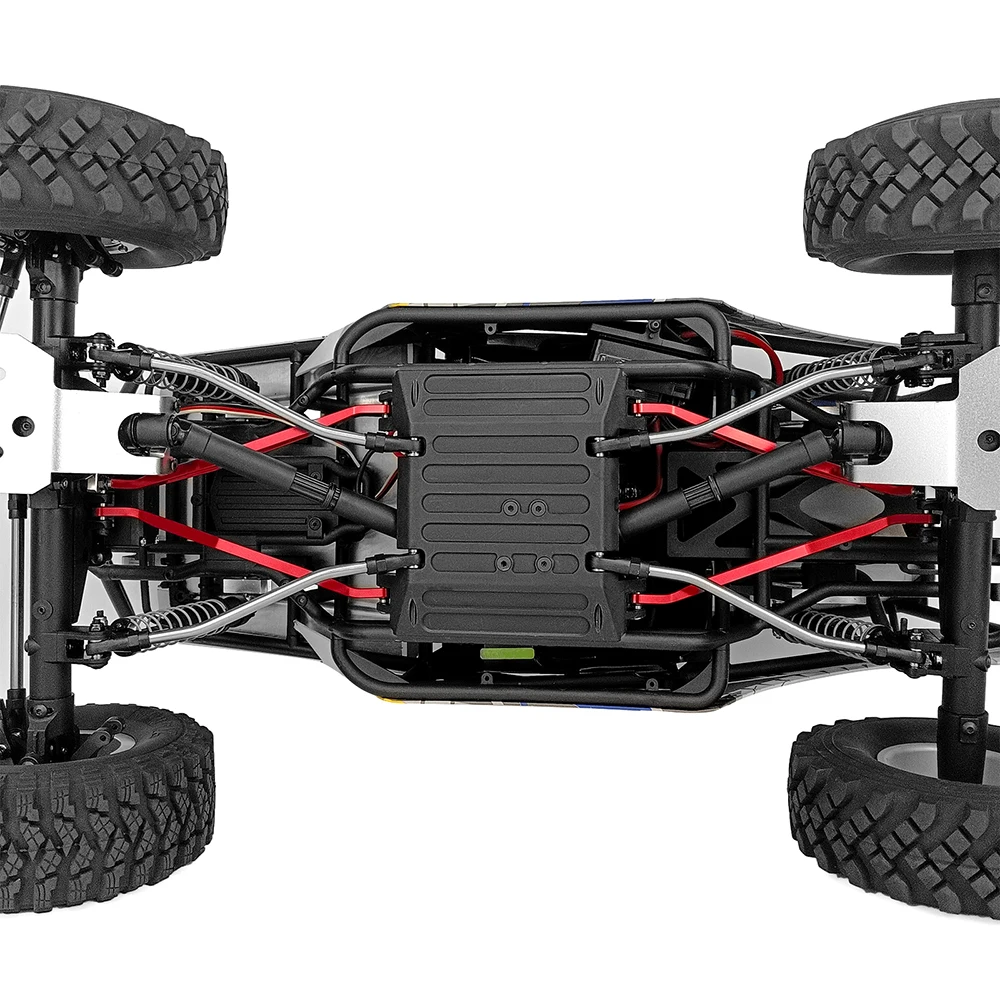 AXSPEED asta di collegamento in alluminio attacco di sospensione del telaio del braccio inferiore superiore per 1/10 Axial Wraith 90018 RC Crawler