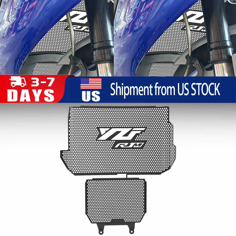 

2025 ДЛЯ YAMAHA YZFR1 YZFR1M YZF R1 R1M 2015 2016 2017 2018 2019 2020 2021 2022 2023 2024 Защитная решетка радиатора Крышка масляного радиатора