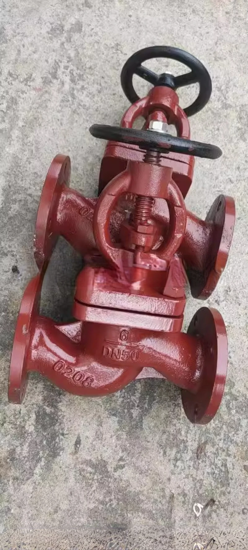 

Marine Flange Cast Iron Straight-through Right Angle Stop Valve GB/T590-2008 (As16025, Bs16025)