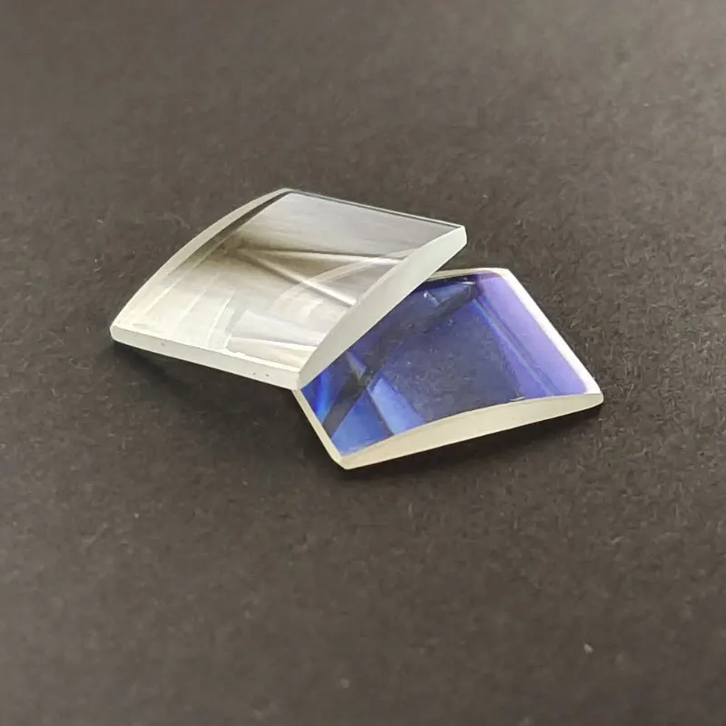 

2pcs Plano Convex Cylindrical Lens 14x17mm K9 Optical Glass Focal Length 35mm