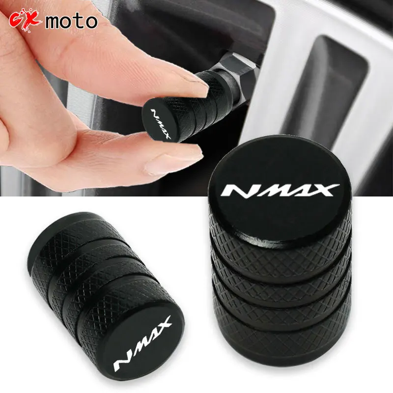 

For YAMAHA NMAX N-MAX 155 NMAX125 XMAX 300 400 125 150 XMAX300 Motorcycle Accessories Wheel Tire Valve Caps CNC Airtight Covers