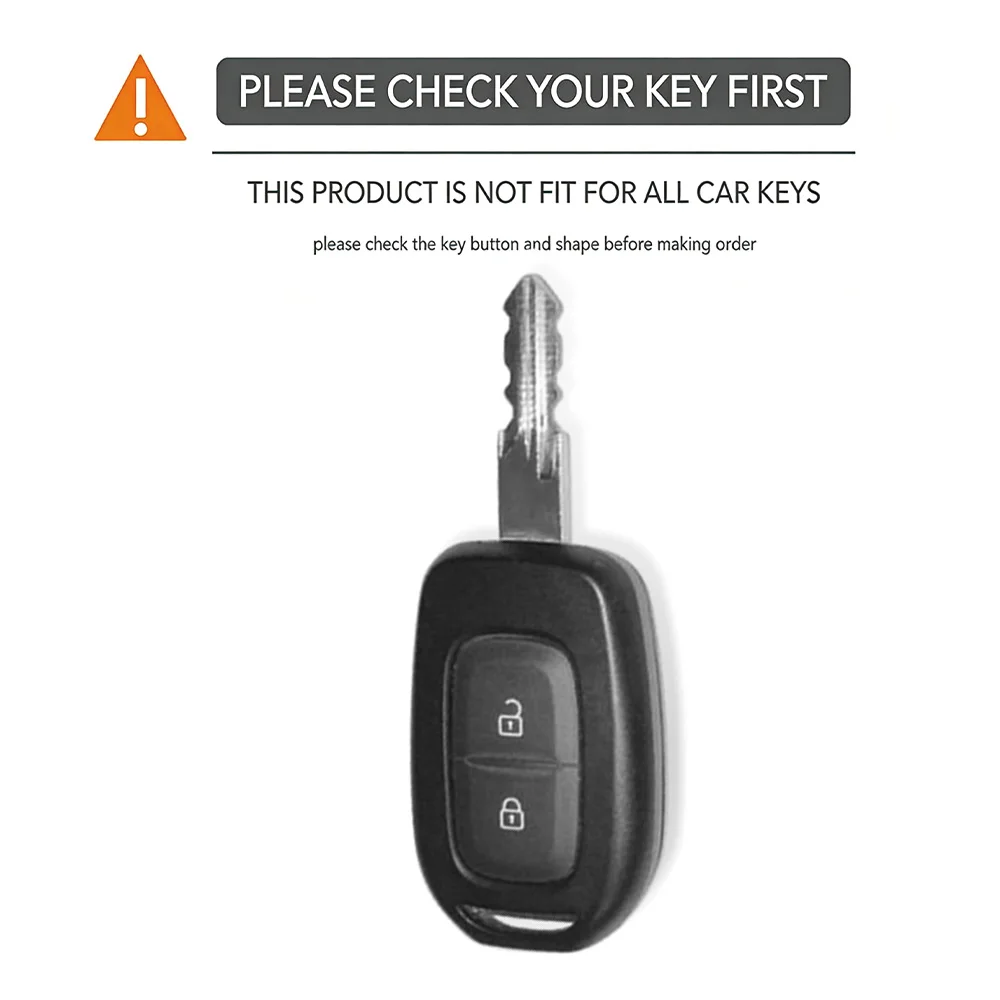 For Dacia Duster Spring Logan Sandero Stepway Lodgy For Renault Scenic Master Dokker Duster Silicone Car Key Case Cover Keychain