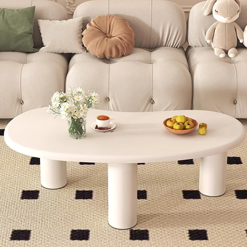 

Nordic White Coffee Table Living Room Luxury Simple Coffee Table Design Minimalist Muebles Para El Hogar Furniture Decoration