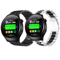 For Zeblaze THOR ULTRA Smart Watch Strap Stainless Steel Wristband Bands for Zeblaze Ares 3 Pro/GTS 3 Plus/GTR 3 PRO Metal band