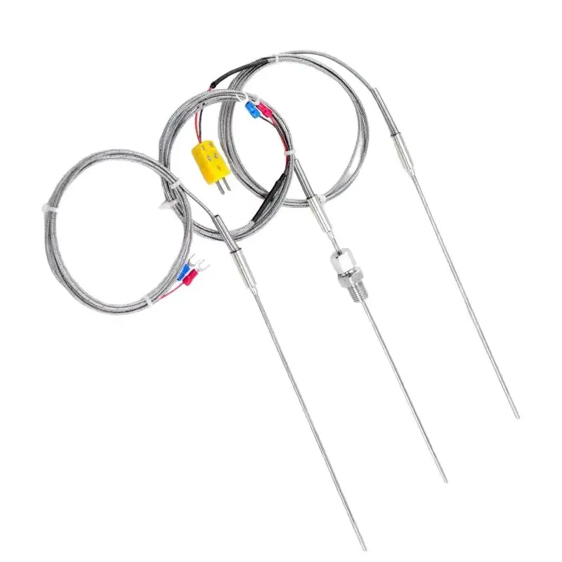 Armored Thermocouple K Type Thermocouple Injection Molding Machine K Type Armored Needle Thermocouple
