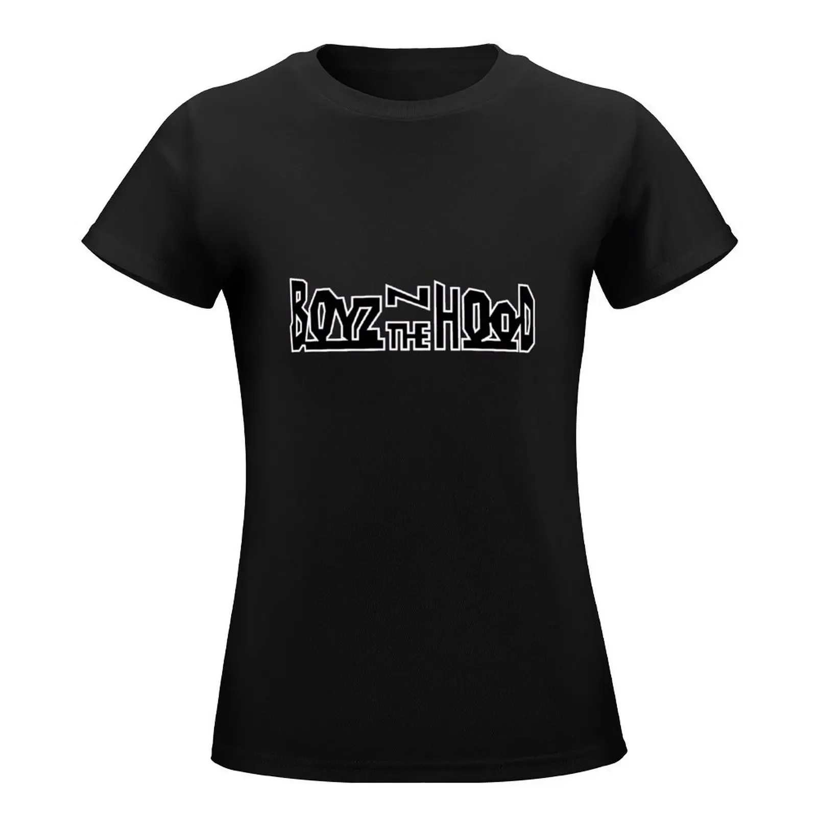 Boyz N The HooD T-Shirt kawaii clothes female cute tops workout shirts for Women