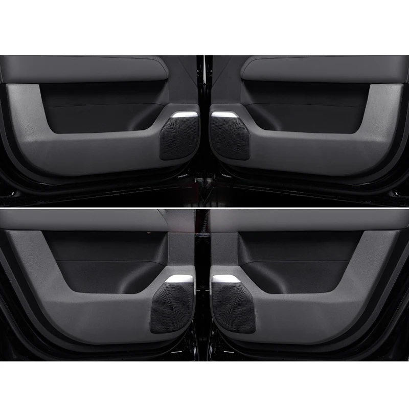 For 2024-2025 Chevrolet Spark EUV Plus Door Anti-Kick Pad Premium Car Interior Scratch-Resistant Protective Sticker