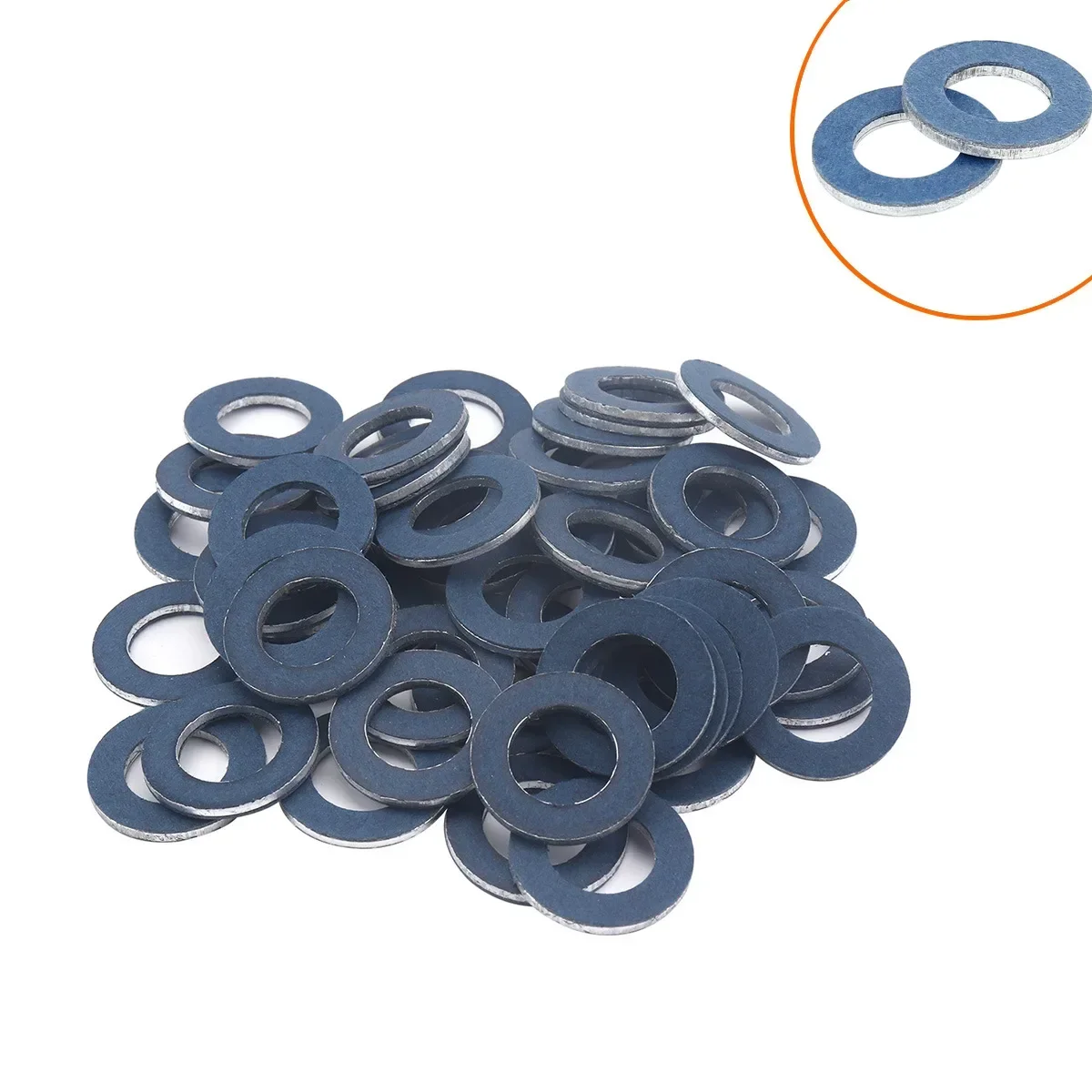 

SET of 10 TOYOTA LEXUS OIL PAN DRAIN PLUG WASHER GASKET 90430-12031