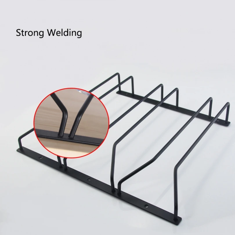 Black Metal Wine Glasses Holder Wall Mount for Kitchen Bar Wine Glass Hanger Cup Rack Stemware Hanging Cupboard Organizier