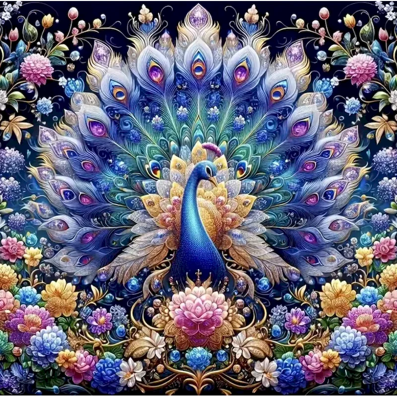 

SDOYUNO 5D Diamond Painting Kit Lion Animal Diamond Mosaic Beads Embroidery Hobby Needlework Home Decoration