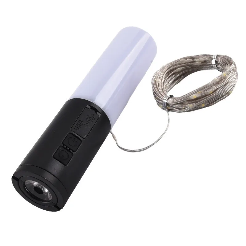 

Портативный многофункциональный светодиодный фонарь для кемпинга, атмосферный светильник, уличный фонарь-повербанк, суперяркий