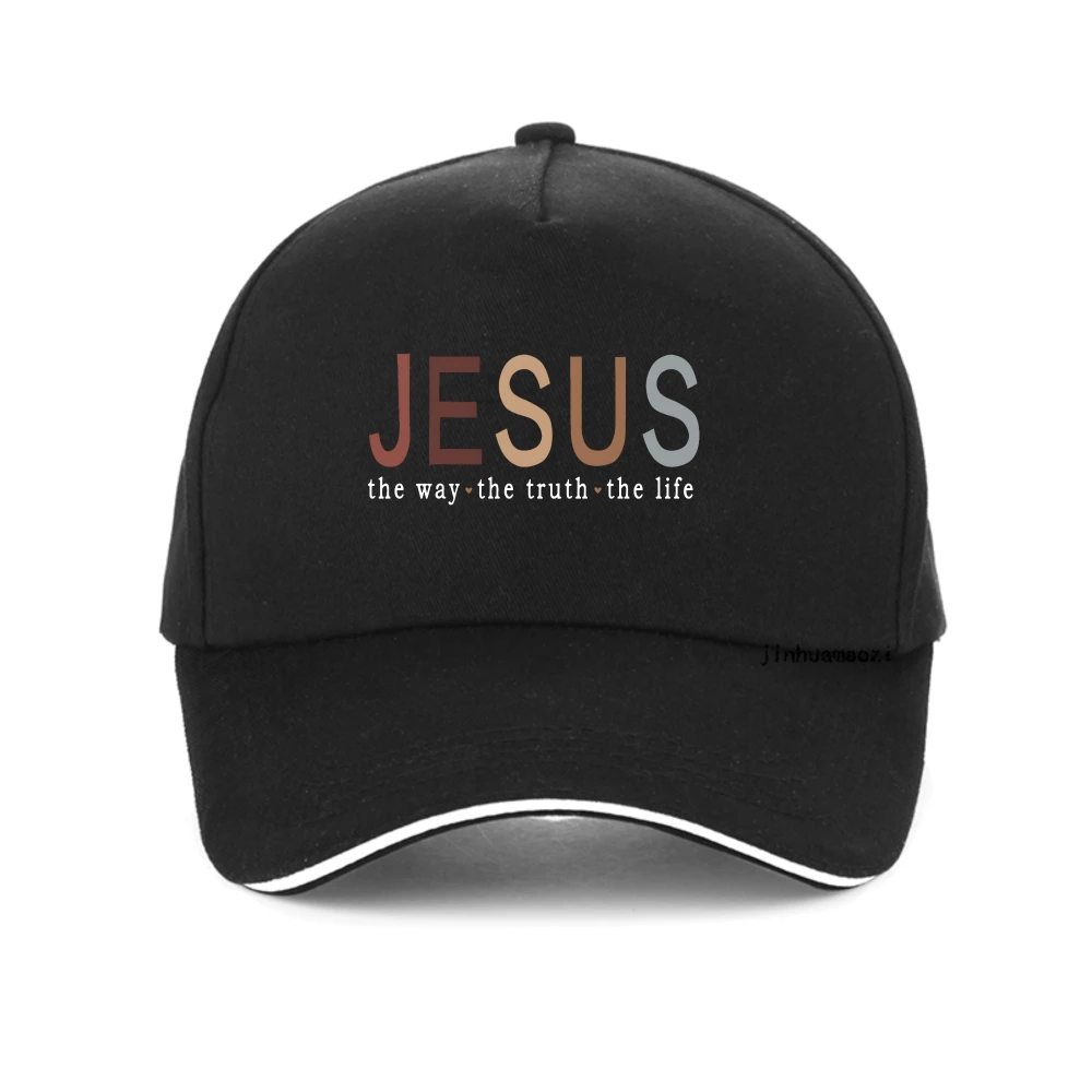 

The Truth The Way The Life Baseball Caps Peaked Cap Jesus Christ Sun Shade Hats for Men Women Adjustable Hat