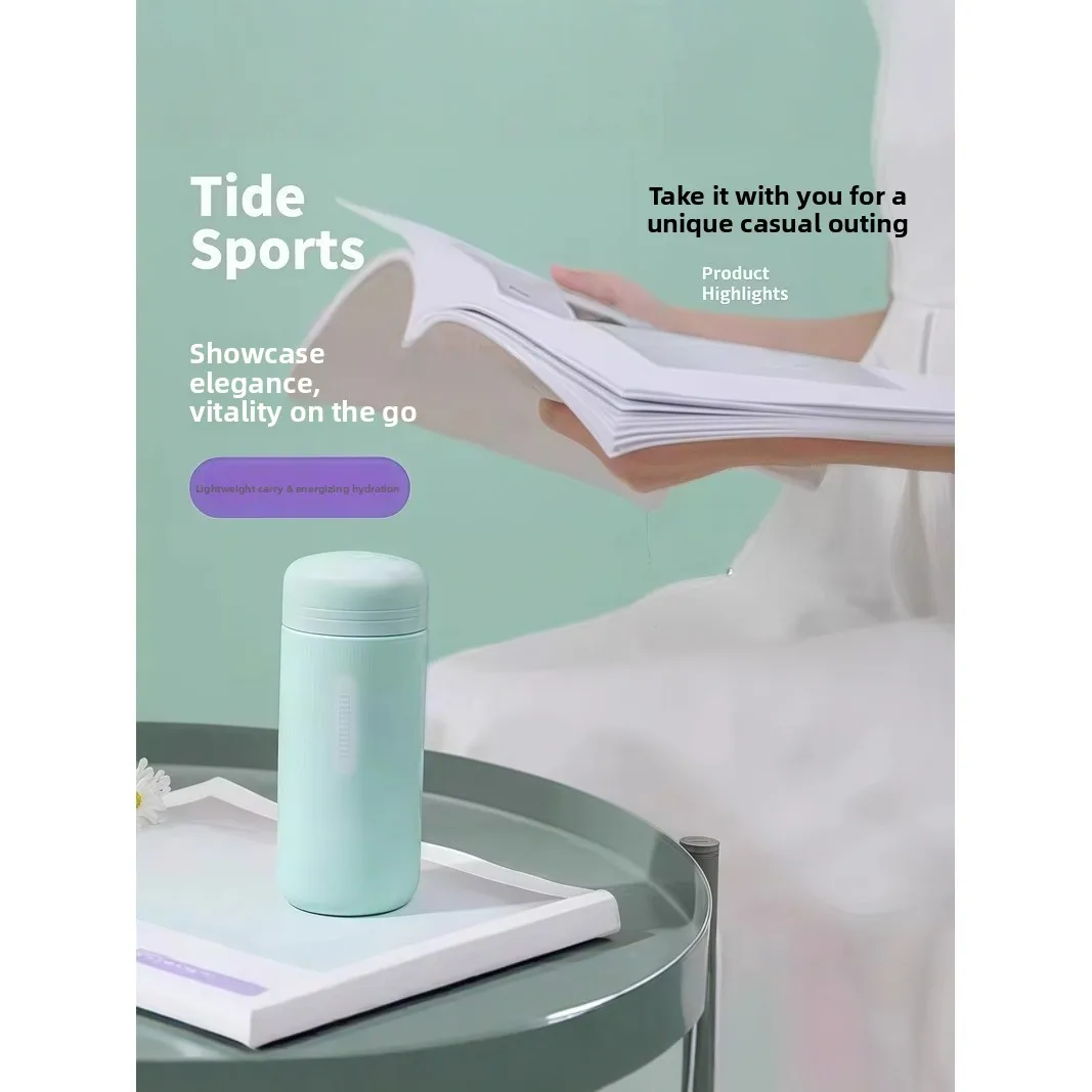 

Портативная изолированная бутылка для воды из нержавеющей стали 304, высокое эстетическое значение для мужчин и женщин, идеально подходит для учеников начальной школы...