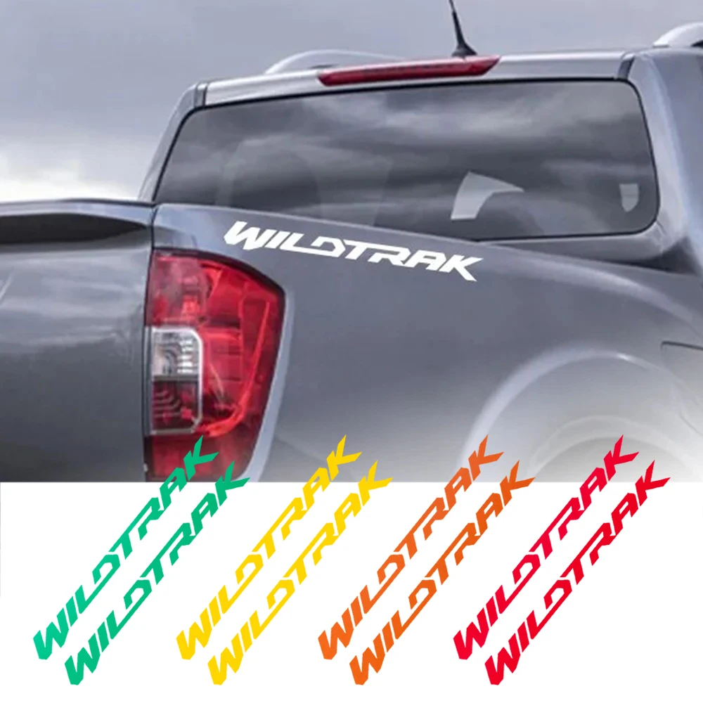 Pickup Sticker For Ford Ranger Raptor XL XLT Lariat Wildtrak Car Graphics Wild Trak Decor Decals Truck Tailgate Door Vinyl Cover