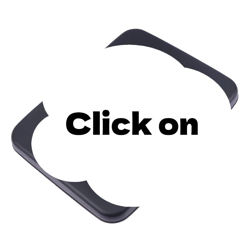 1/2개 유니버설 포크리프트 반사경 포크리프트 자동차 트럭 앞바퀴 거울 농업 차량 후방 거울