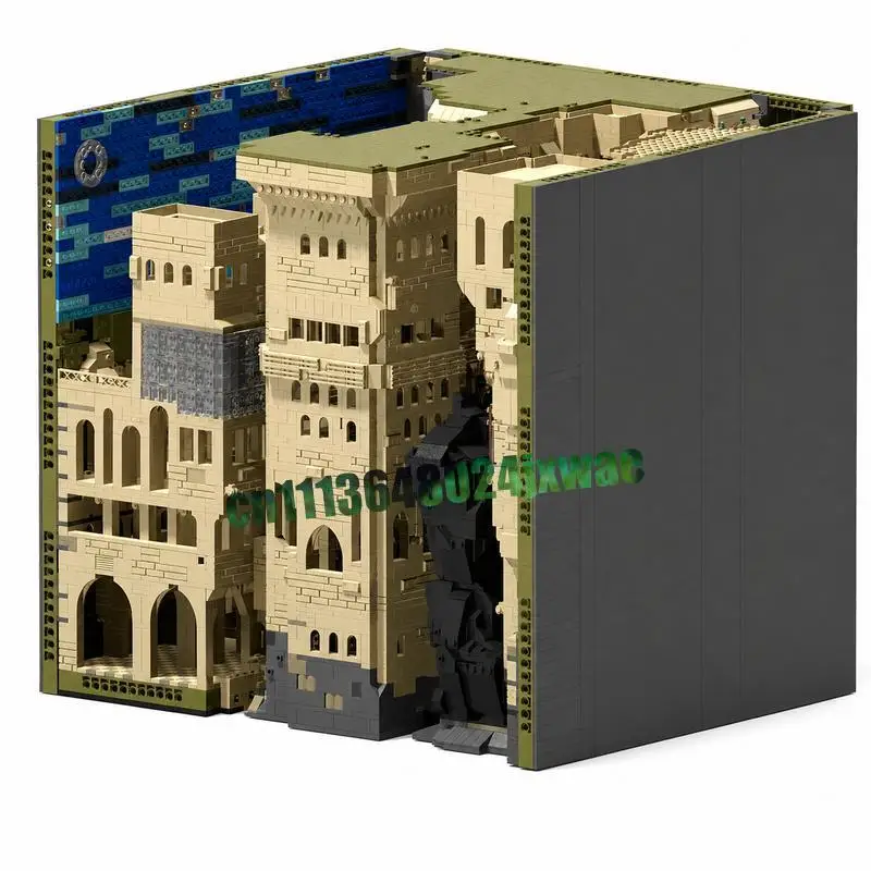 NEW 19551Parts Book Nook Alt Build MOC Creative Model Custom Puzzle DIY Assembly Educational Toy Gift Collection Display Bricks