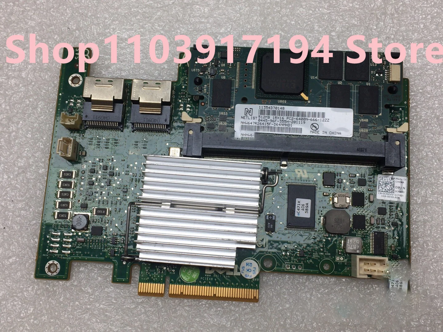 

Для DELL H700 6GB SAS/SATA Array card R510 server R series RAID5 Поддержка 6T/8T/10T