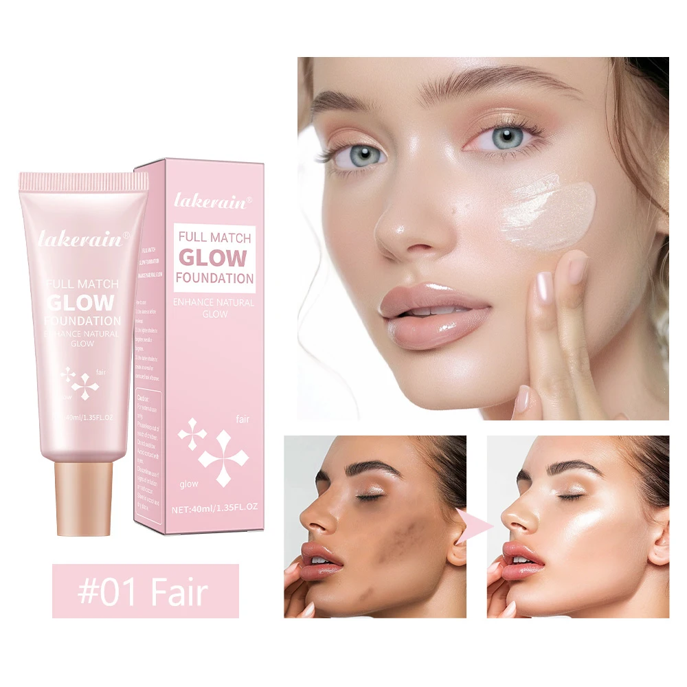 Glow Foundation Illuminator Glotion Natural Glow Enhancer Glowing Moisturizing Lightweight base Multi-purpose Illuminator Highli