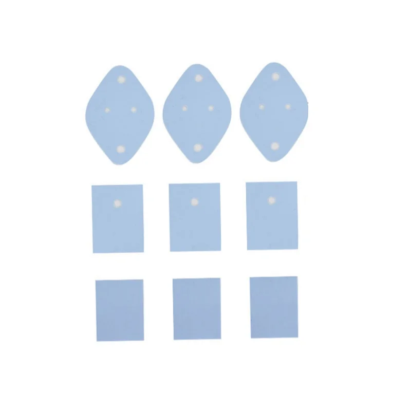 TO-3P/TO-3P1/TO-3P3/TO-220/TO-3 실리콘 열 패드 시트 트랜지스터 절연체 절연 가스켓