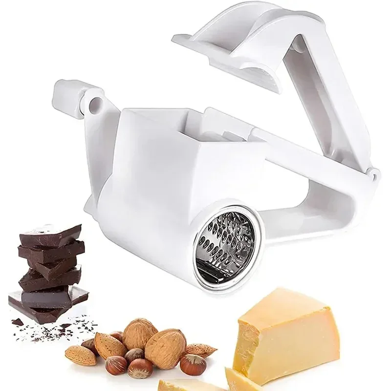 Hand-Cranked Rotating Cheese Grater  Creative Kitchen Cheese Shredder Multi-functional Cheese Grater for Kitchen