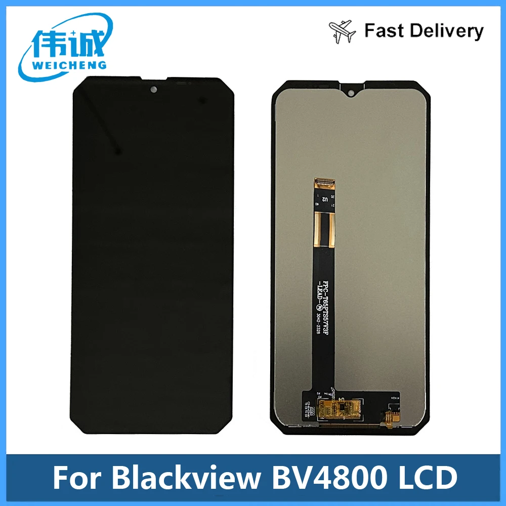 100% Original Tested For Blackview BV4800 LCD Display Touch Sensor Screen Digitizer Repair Replacement For Blackview BV4800 LCD