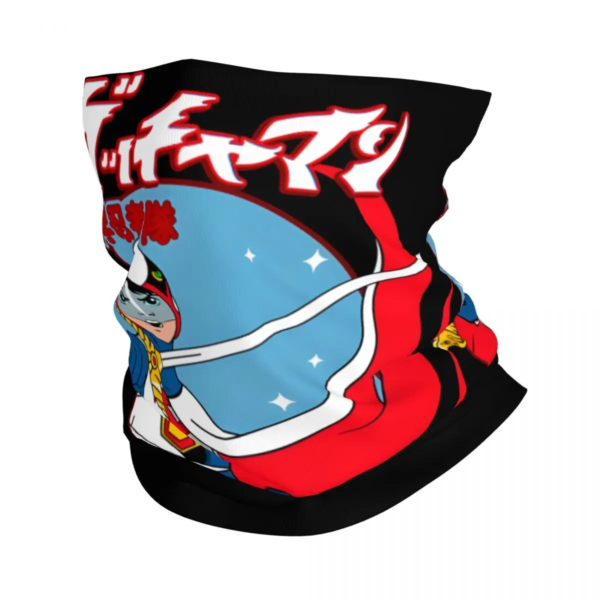 Gatchaman Bandana Neck Cover Motorcycle Club Science Ninja Team Gatchaman Wrap Scarf Multi-use Balaclava Cycling Unisex Adult