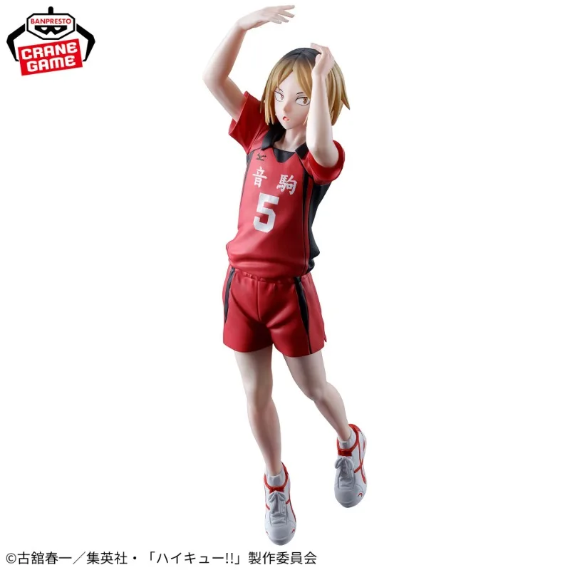 In Stock Original BANDAI Banpresto Haikyuu!! Kozume Kenma Tetsurou Kuroo POSING PVC Anime Figure Action Figures Model Toys Gifts